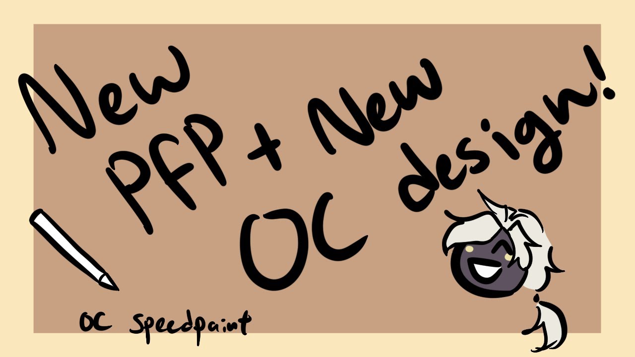 New PFP speedpaint | New OC Design | I'm back - YouTube