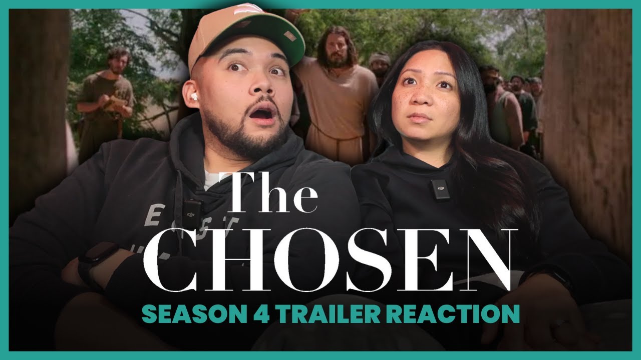 Husband watches THE CHOSEN for the FIRST time | Season 4 Trailer Reaction