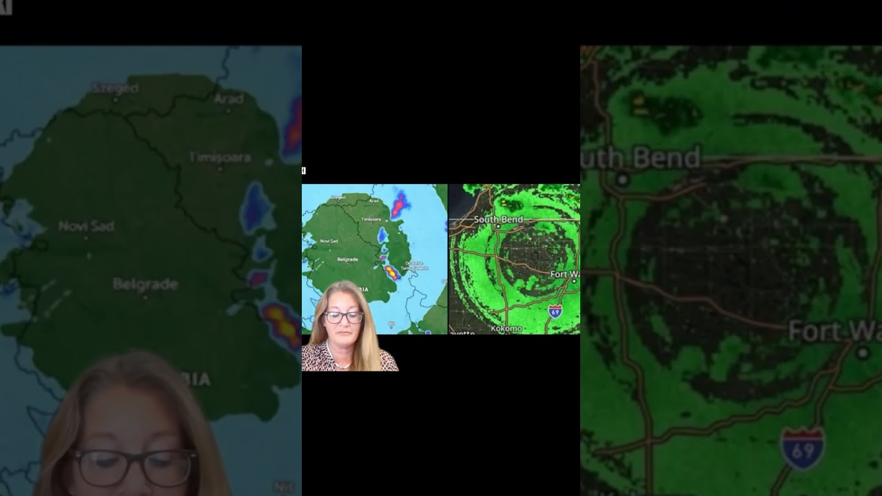 Mystery of the global radar donuts 