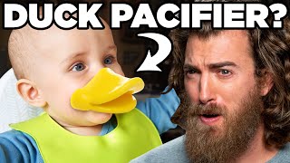 Reacting To Weird Baby Products (Game)