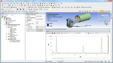 MBD for ANSYS - Plot and Animation Using RecurDyn Viewer