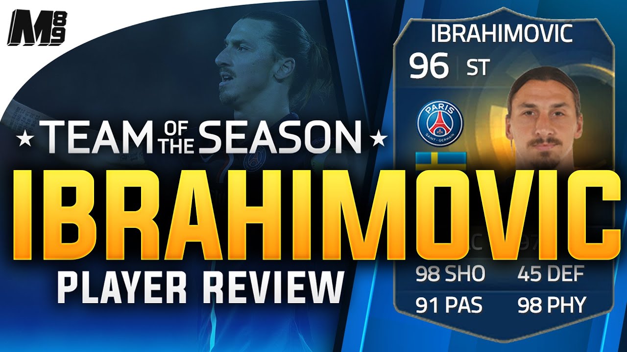 FIFA 15 TOTS IBRAHIMOVIC REVIEW (96) FIFA 15 Ultimate Team Player Review + In Game Stats