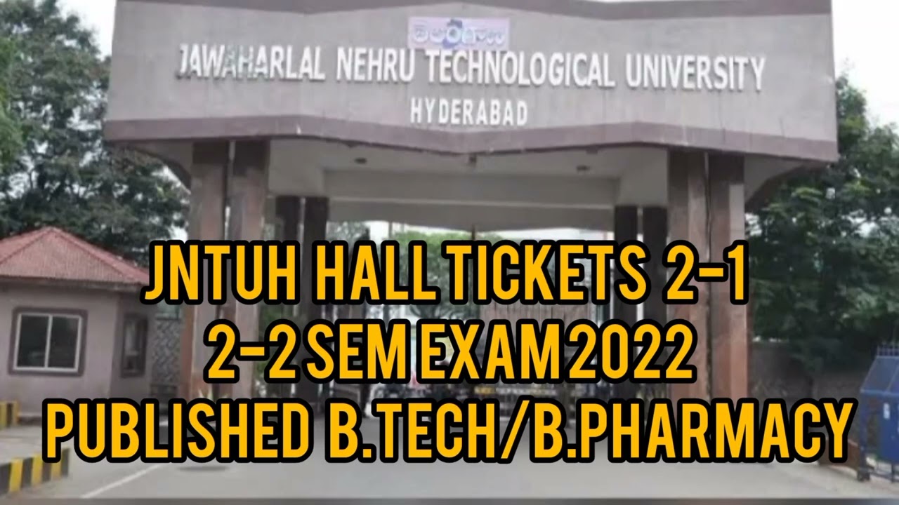 #JNTUH