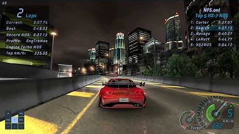 NFS Underground - Circuit: National Rail Reverse - 36.95 - Full NOS