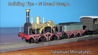 Building Tips - N Broad Gauge