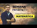 🔥 Aula de Matemática para o Concurso da PRF - Prof. André Arruda - Semana Insana - AO VIVO- AlfaCon