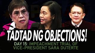 Day 15: VP Sara Duterte Impeachment Trial (4/5) NAPUNO si Kapunan kay Escudero at Kristine Ferrer