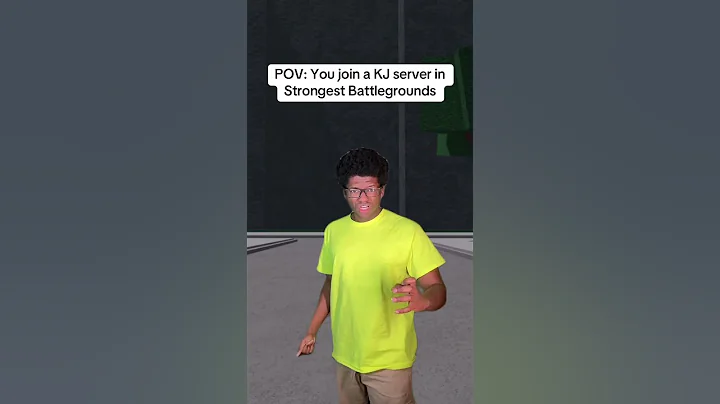 POV: You join a KJ server in Strongest Battlegrounds