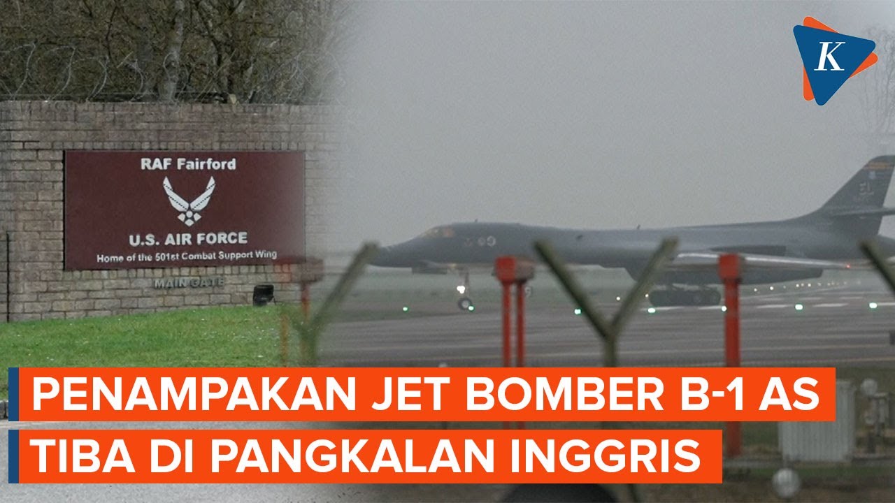 AS Kerahkan Jet Bomber B-1 Lancer ke Pangkalan Inggris, Siaga Serang Iran?