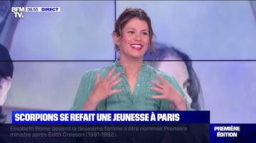 SCORPIONS - Interview + reportage BFM TV 17/05/2022