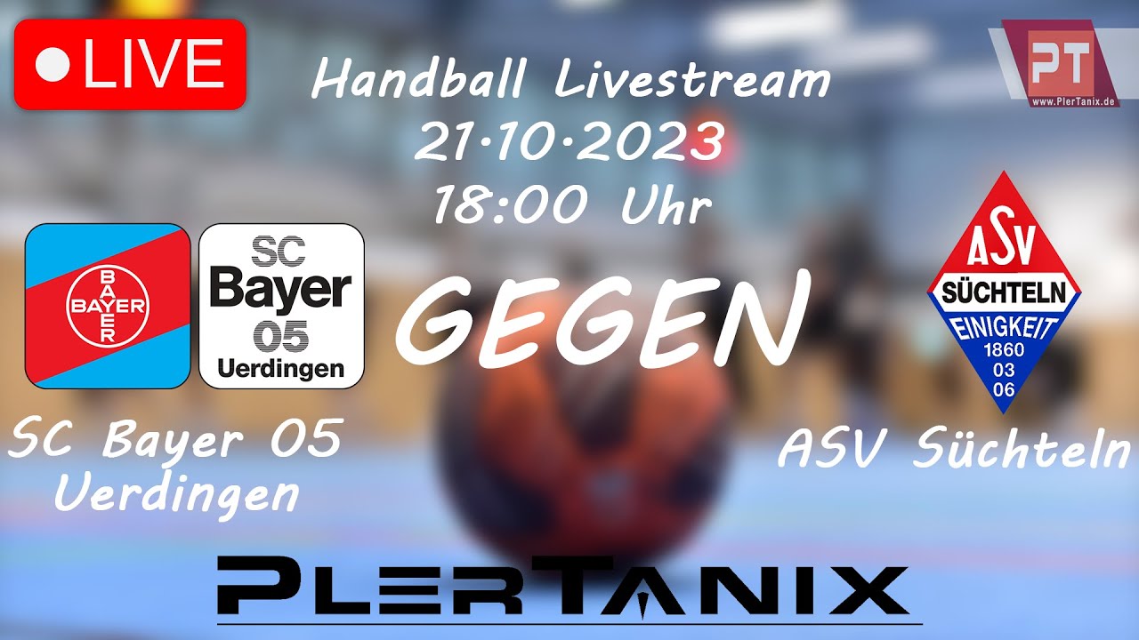 LIVE #Handball SC Bayer 05 Uerdingen gegen ASV Süchteln #Bayer05Uerdingen #ASVSuechteln