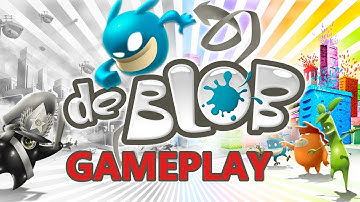 De Blob first 45min Gameplay (Portugues) (sem comentário)