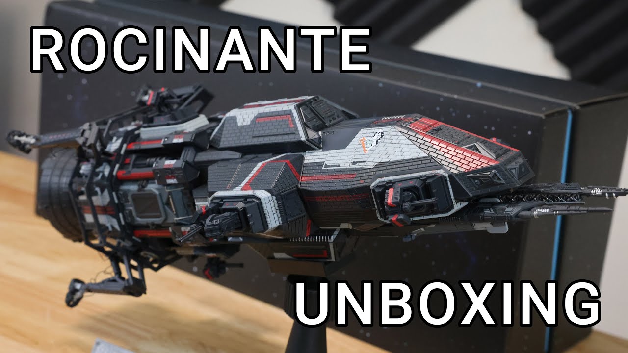 You Wish You Had This... Expanse Rocinante Model Unboxing - YouTube