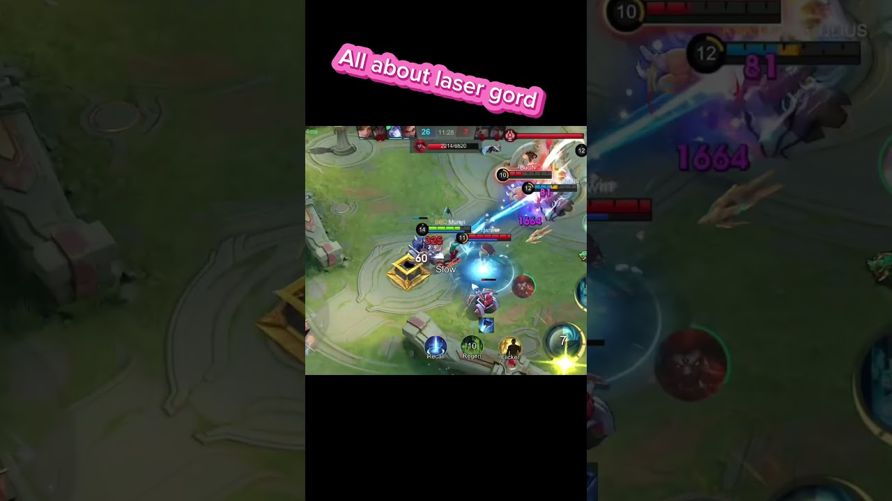 Laser gord ada dimana mana😭 