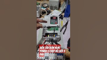 biến tần bơm nước NLMT PowerS SG600 chạy bù lưới 3P