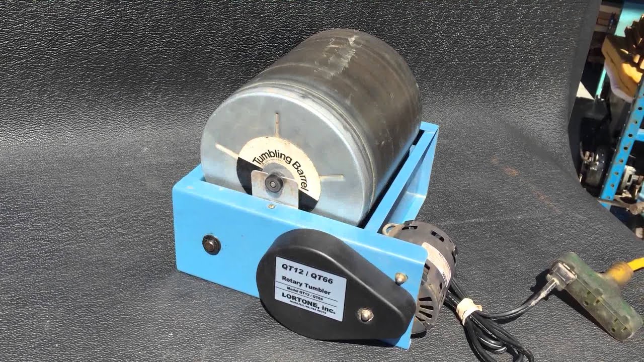 Lortone Tumbler QT12/QT66 YouTube