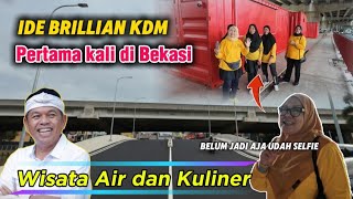 BEKASI RASA EROPA? Wisata Air & Kuliner Kalimalang - Ide Brilian KDM segera terwujud