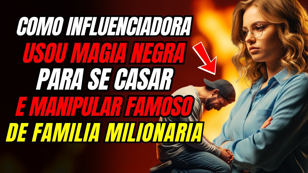 Usou INFLUENCIADORA BRASILEIRA usou MAGIA NEGRA para se CASAR e MANIPULAR ...