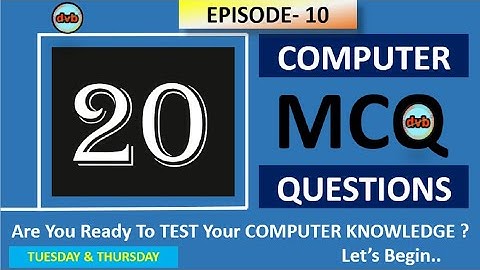 Computer Quiz- 10 || 26 April 2018 || DailyVocabbuilder || Let