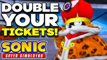 Geheime truc om meer racetickets te krijgen in Sonic Speed Simulator!