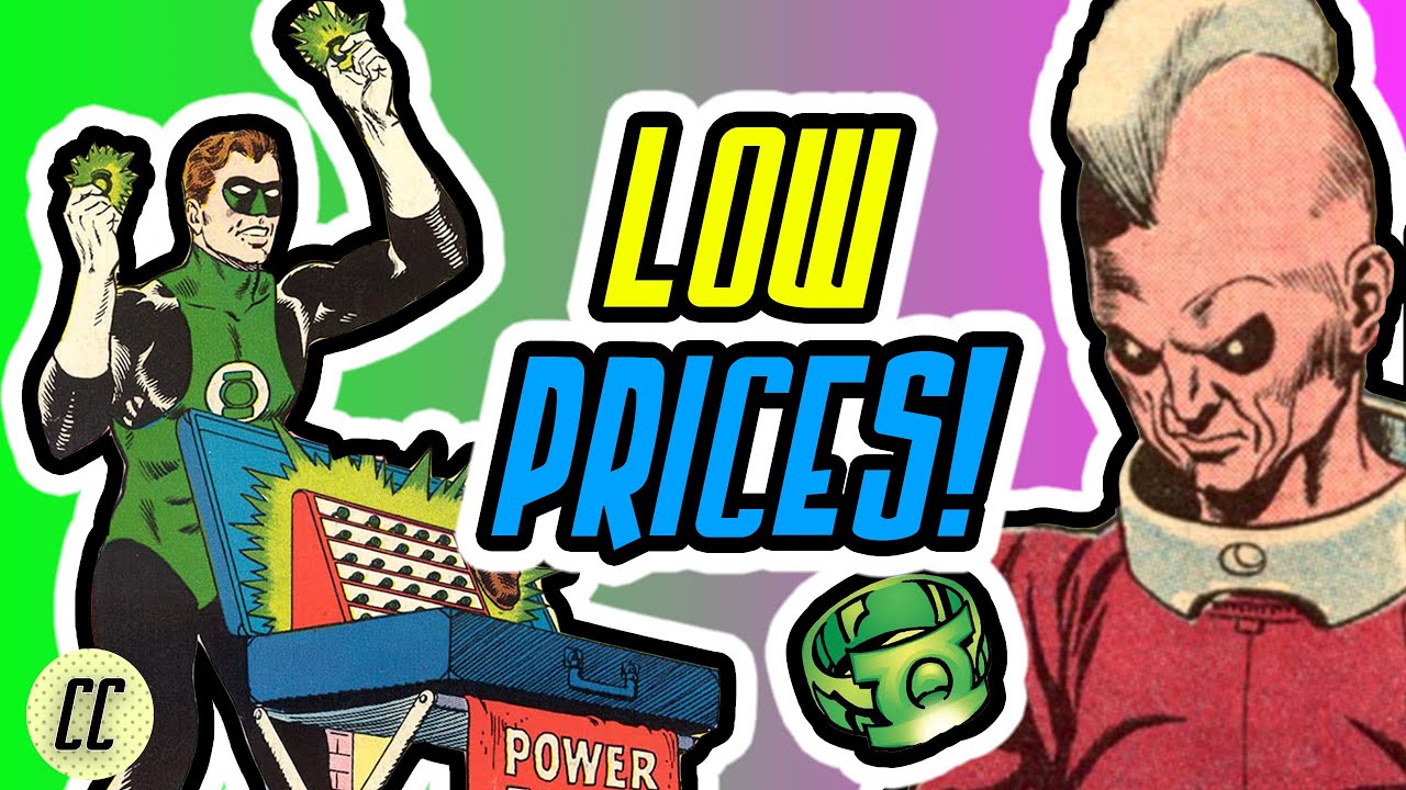 ALIENS Make GREEN LANTERN Sell Power Rings!