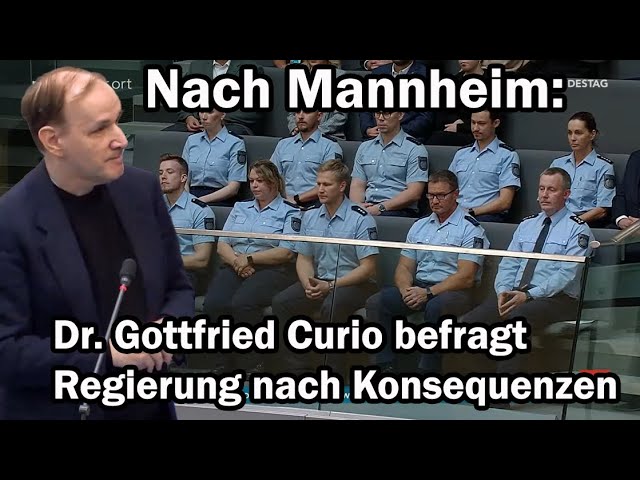 Regierungsbefragung: Konsequenzen aus Mannheim