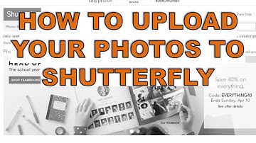 SHUTTERFLY--How to easily upload your pictures!!