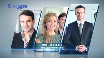 Modern Corporate Presentation After Effects Template