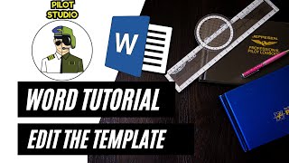 Tutorial How To Edit A Pilot Studio Template And Create A Resume With Text Boxes.