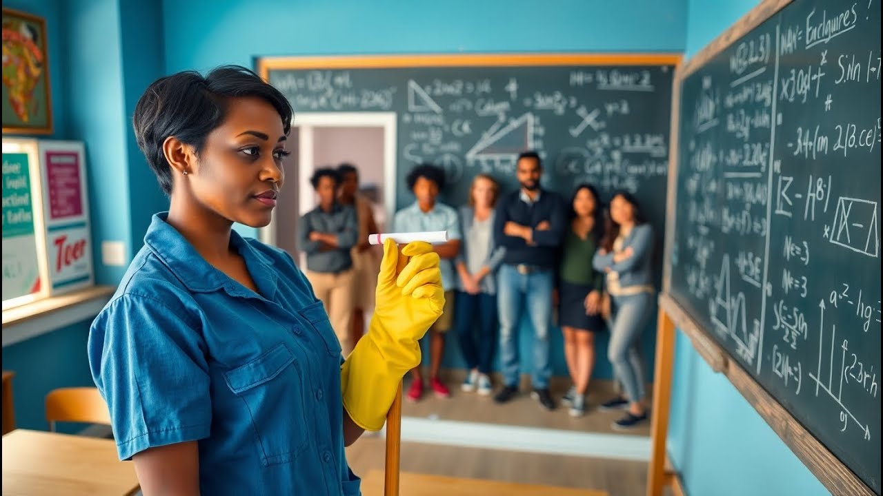 Чернокожая уборщица решила «невозможную» математическую задачу за считанные минуты — е..............