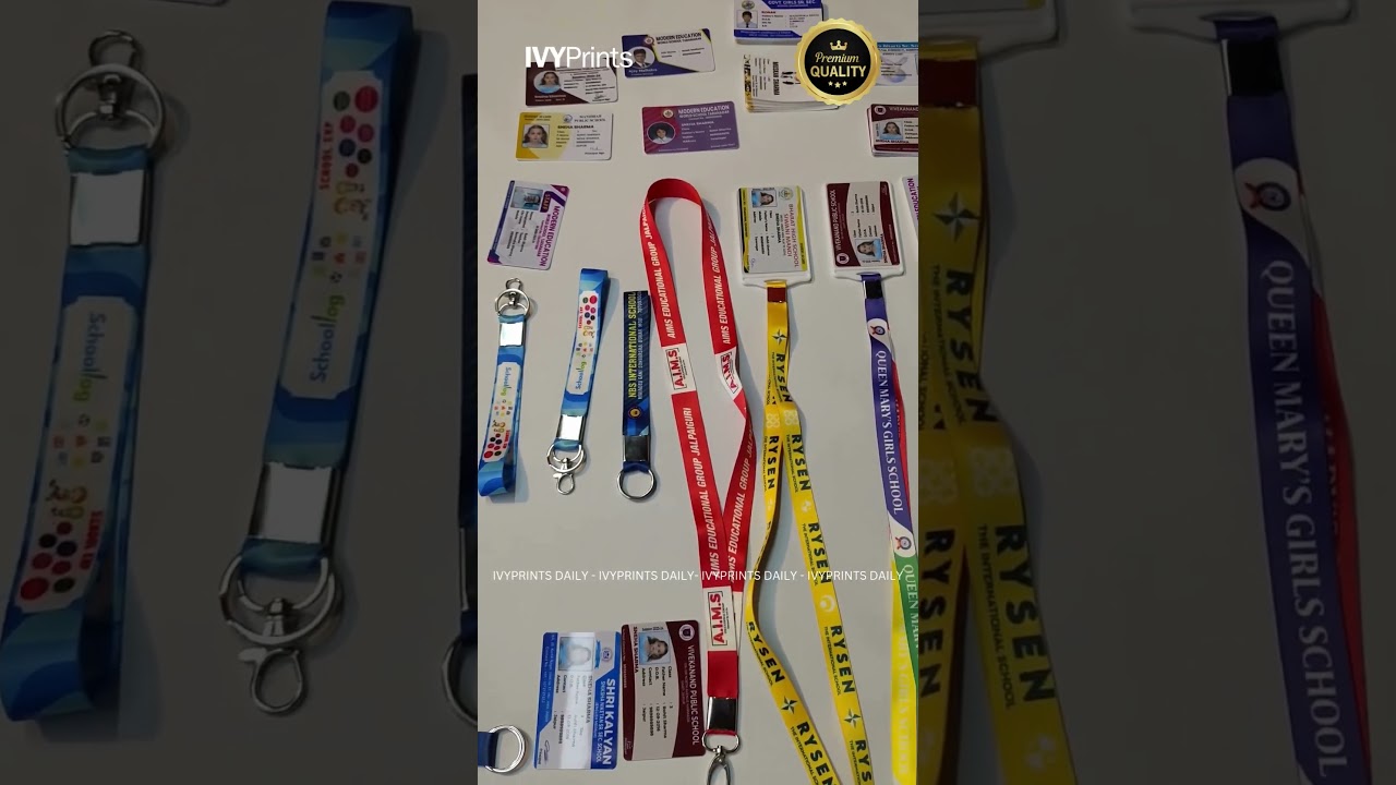 ID Card & Lanyard Printing for UP Schools & Coachings | IVYPrints