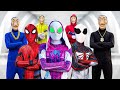 Team spiderman vs bad guy team  spiderman new home 2024  international spiderman 4