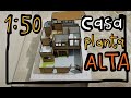 Casa Habitación Planta Alta Escala 1:50 (Maqueta)