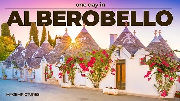 ONE DAY IN ALBEROBELLO (ITALY) | As if you were walking through another world | 4K60fps