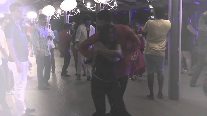 Nery Garcia & Sonali salsa dancing in India at GIL...