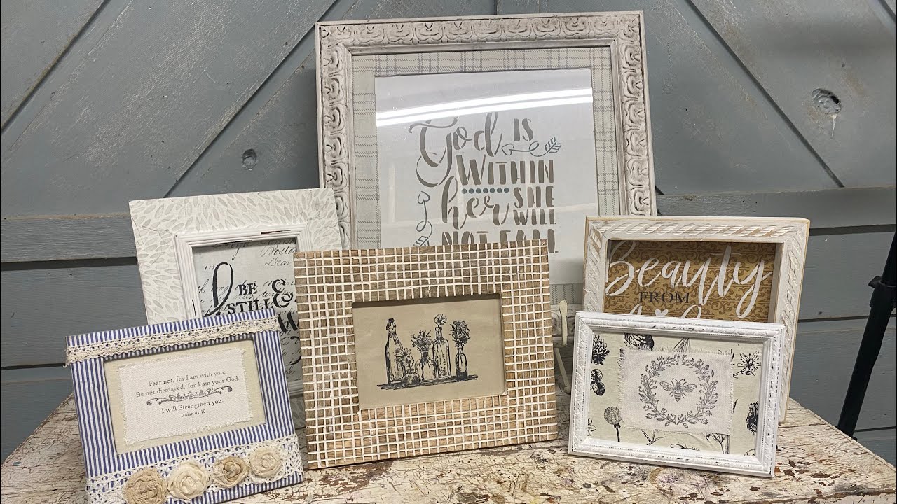 How to Upcycle Printable Art in Thrift Store Frames, Wall Art for Less  than $5!