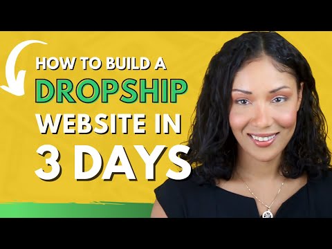 How to build a dropshipping website in 3 days 