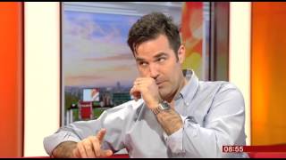 Rob Delaney BBC Breakfast 2016