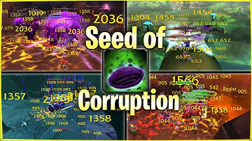 TBC Warlock´s AOE Seed of Corruption is BROKEN  - WoW Classic Compilation