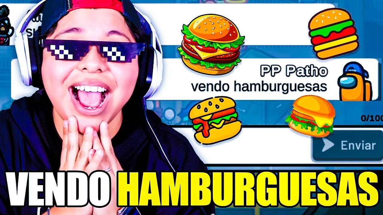 AMONG US PERO VENDO HAMBURGUESAS 🍔🤣 | Pathofail