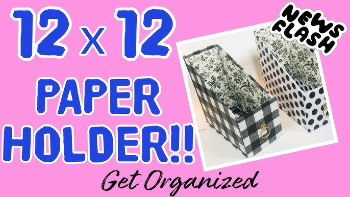 12 X 12 Paper Rack - Paper Storage