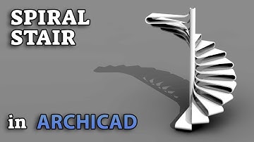 Spiral Stair Design  in Archicad