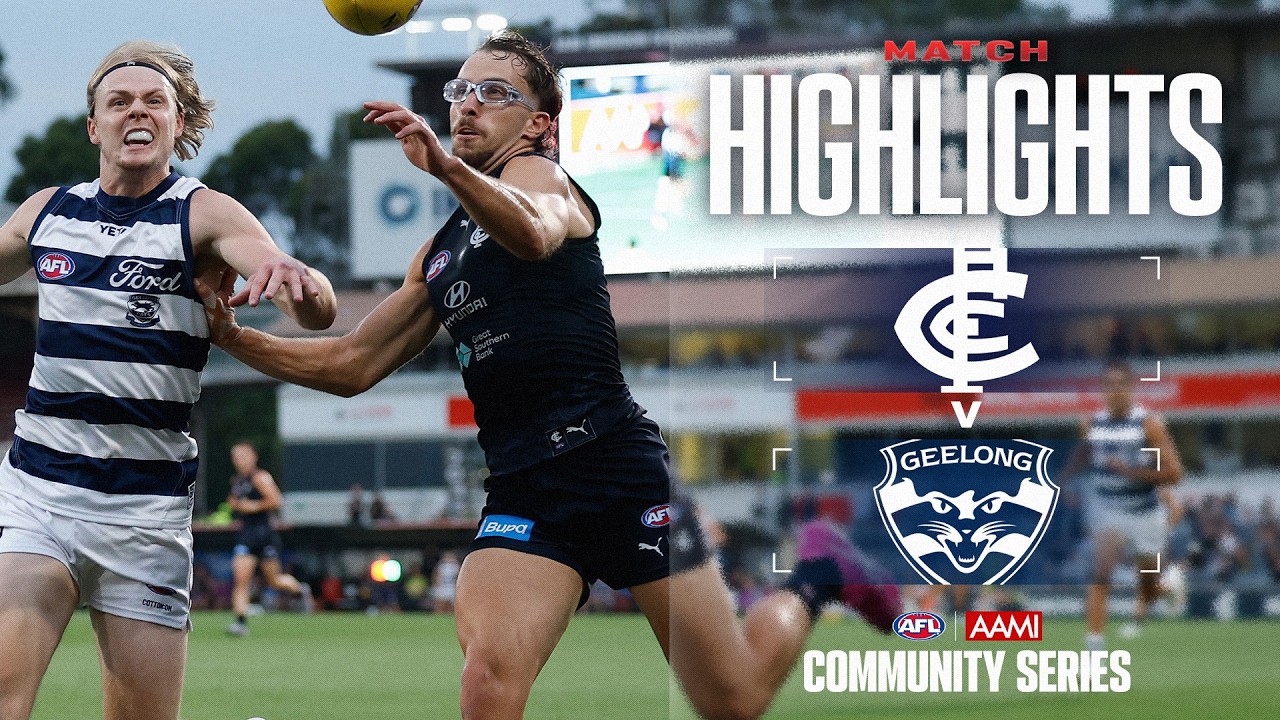 Carlton v Geelong Highlights | AAM Community Series, 2026 | AFL