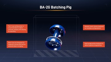BA-2G Batching Pig with Gauge Plate