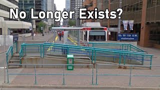 Calgary CTrain Stations that No Longer Exist