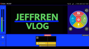 (Kinemaster) video tutorial how to create name intro on android