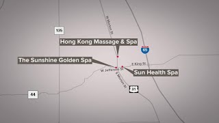 Franklin massage parlors under investigation