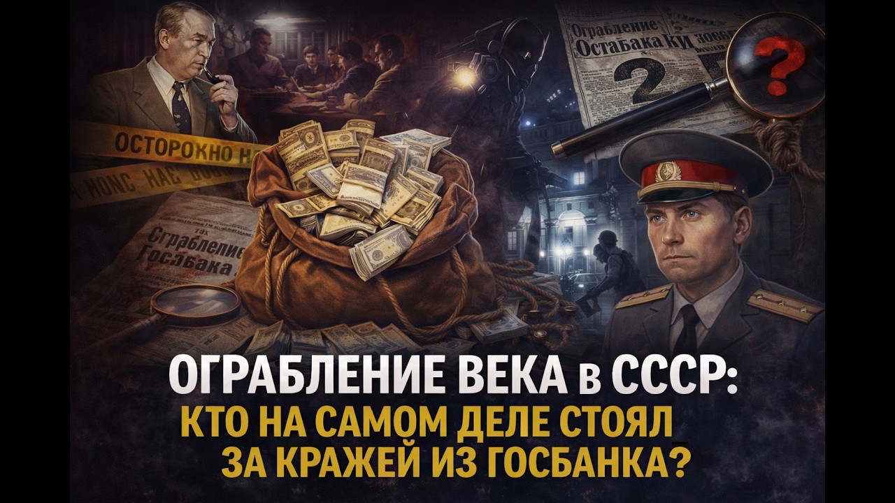 Ограбление века в СССР: Кто на самом деле стоял за кражей из Госбанка?
