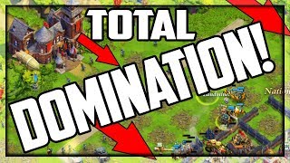 TOTAL DOMINATION! 100% Resource Boost in DomiNations!