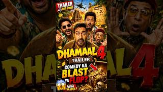 Dhamaal 4 Trailer Review Hindi | Paisa Vasool Ya Nahi? ? || #bollywood #ajaydevgan